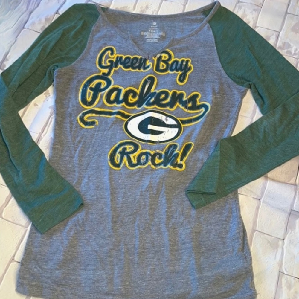 NFL GREEN BAY PACKERS Long Sleeve Tee Shirt